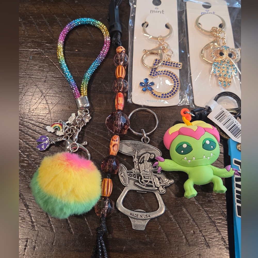 Assortment Of Keychains - Picture 2 of 4